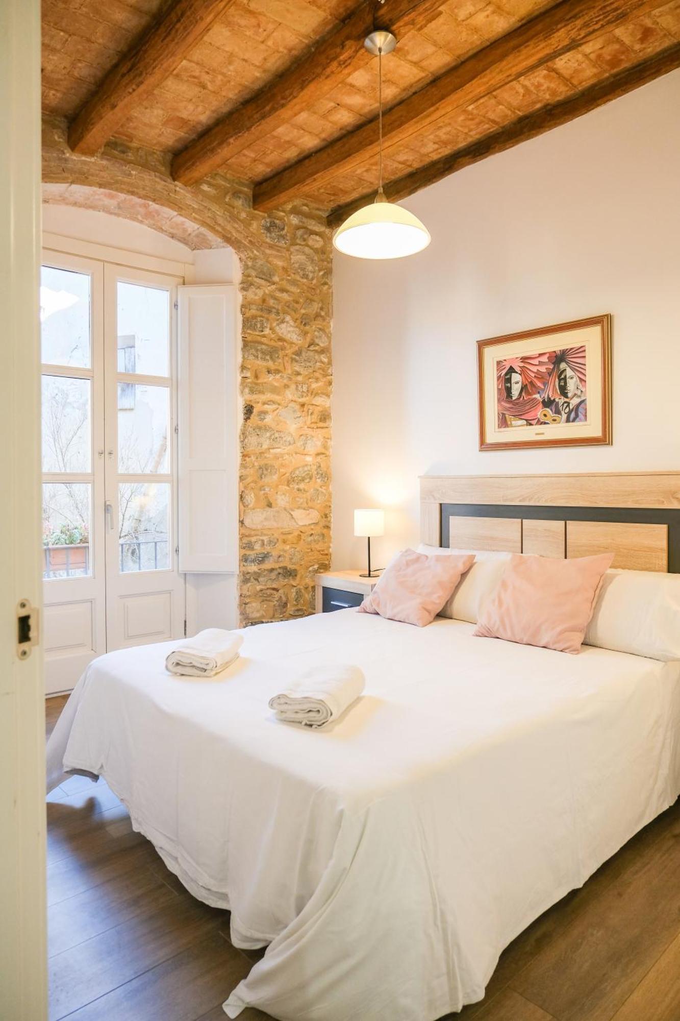Ganganell Centre Apartamento Con Patio Besalú Extérieur photo