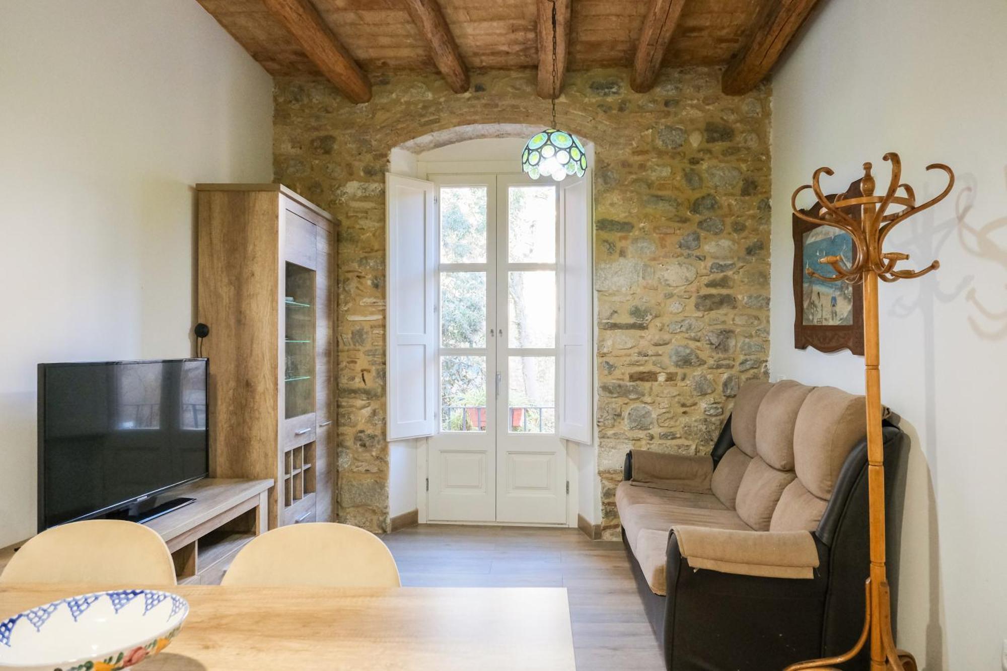 Ganganell Centre Apartamento Con Patio Besalú Extérieur photo