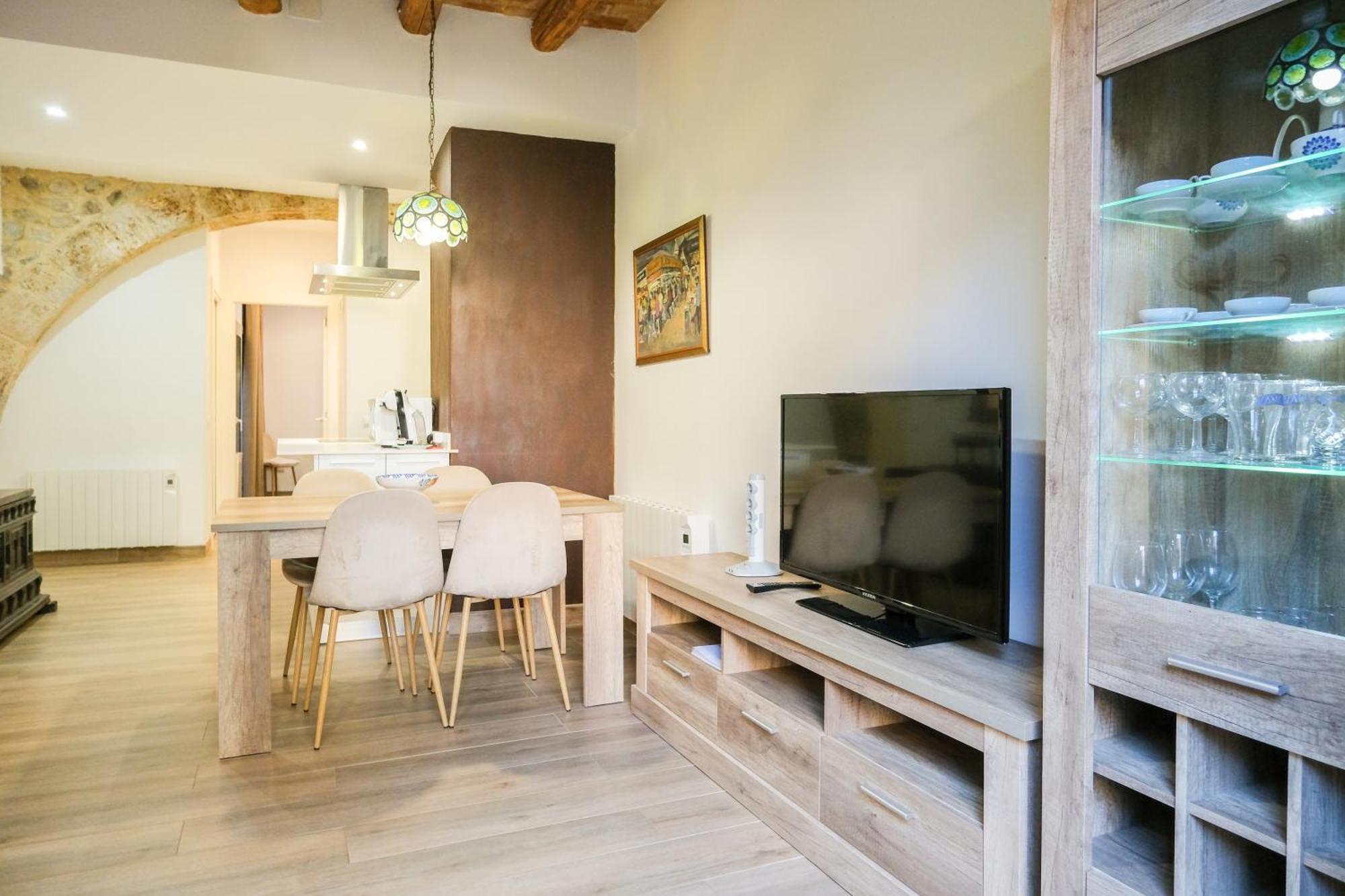 Ganganell Centre Apartamento Con Patio Besalú Extérieur photo